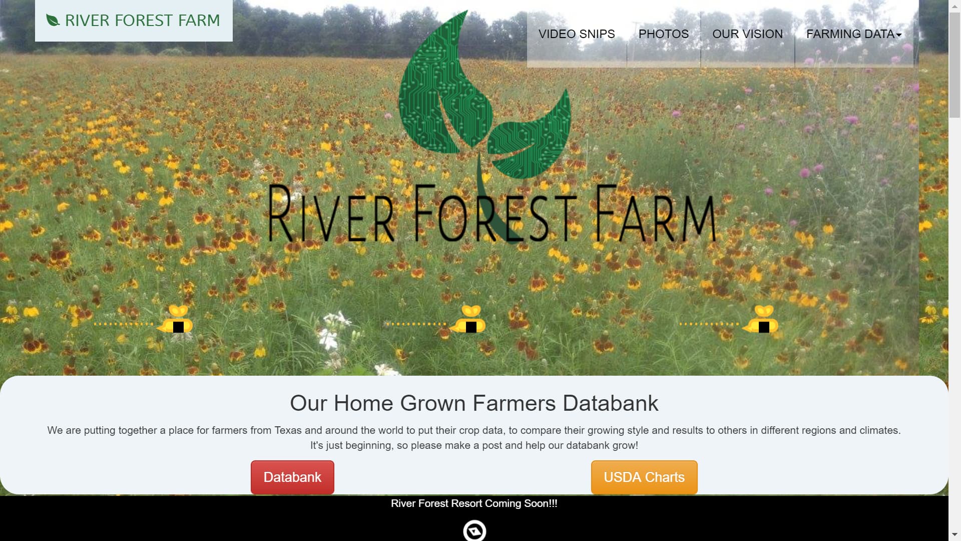 River Forest Farm Website